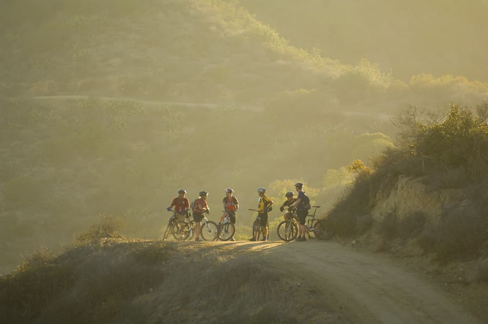 Mountain Biking in Serrano Ridge