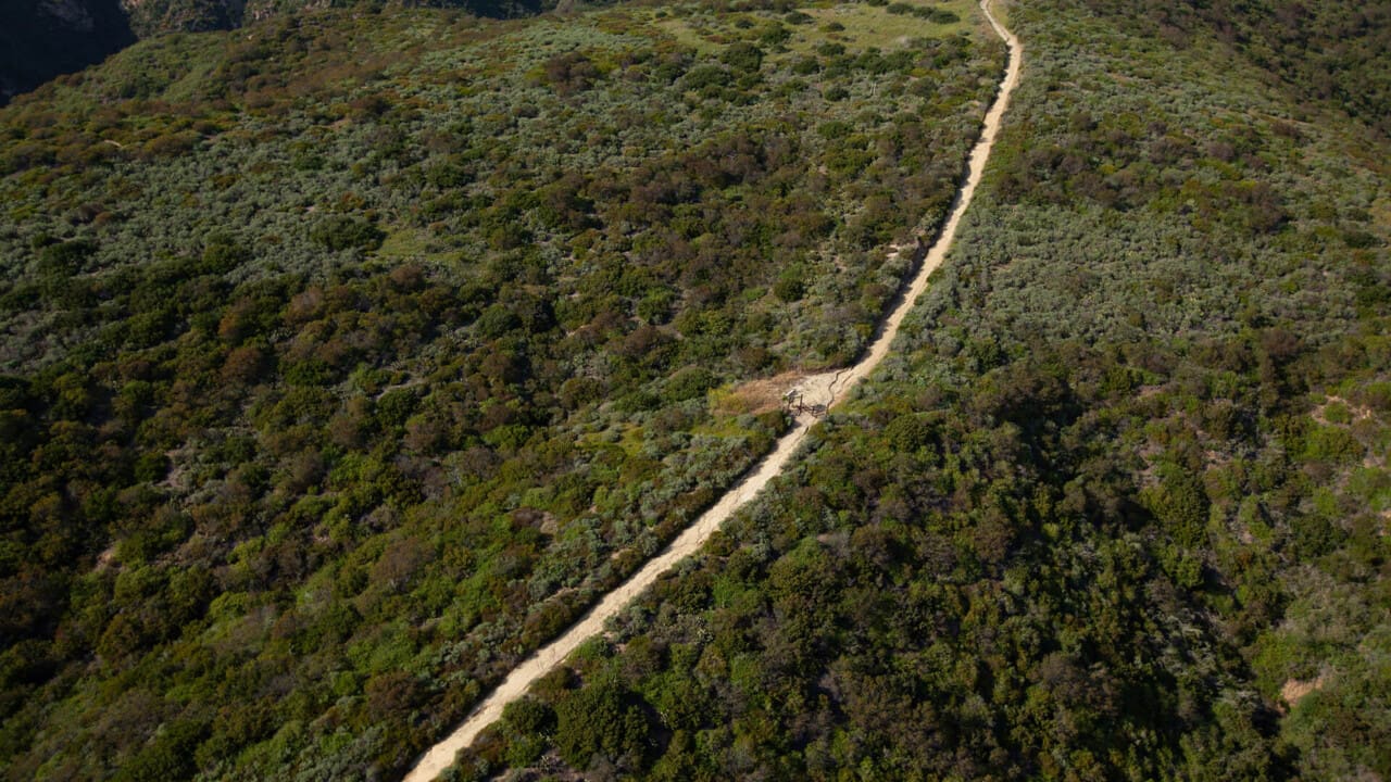 Empty Trail Irvine Ranch Open Space